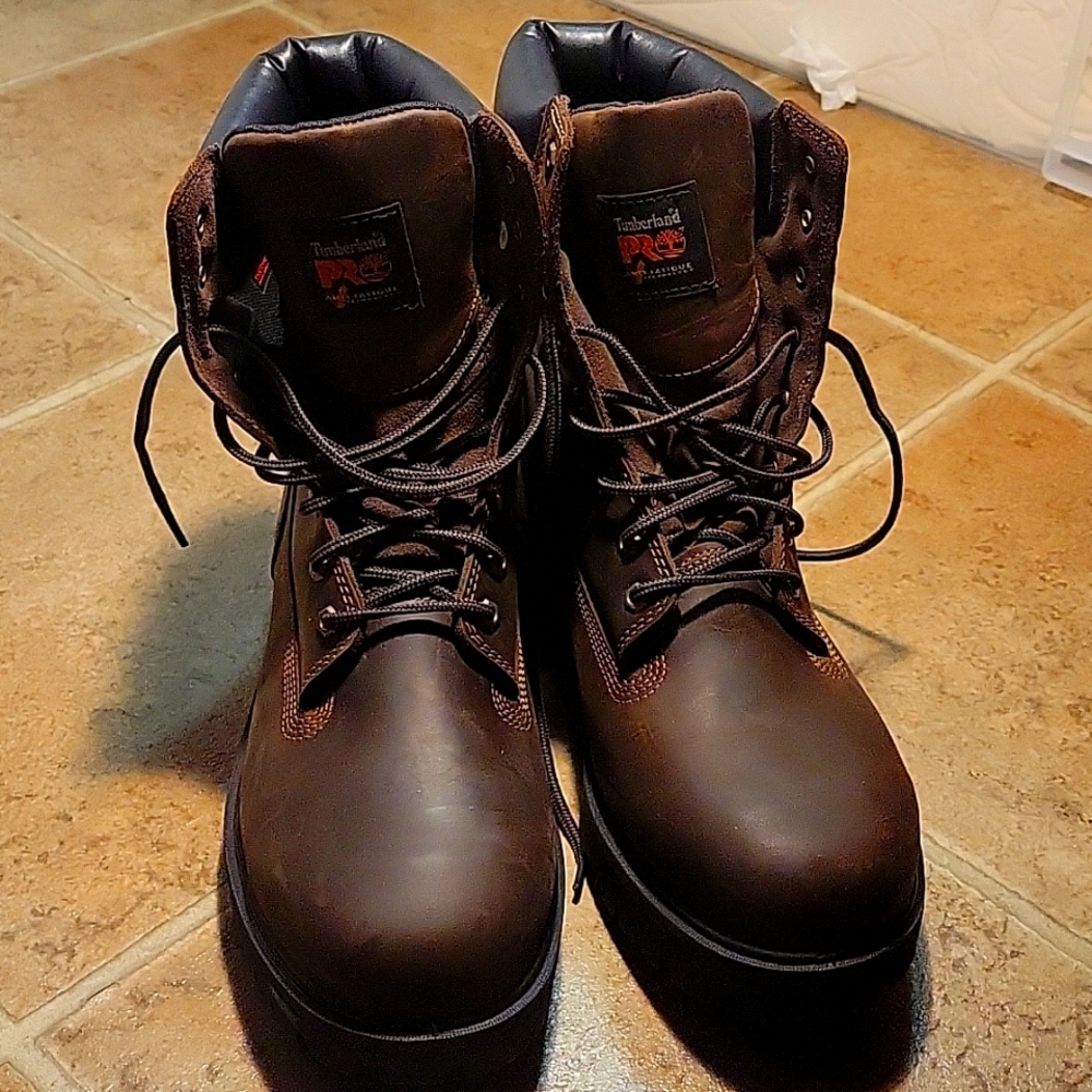 Timberland PRO Brown Leather Ankle Boots